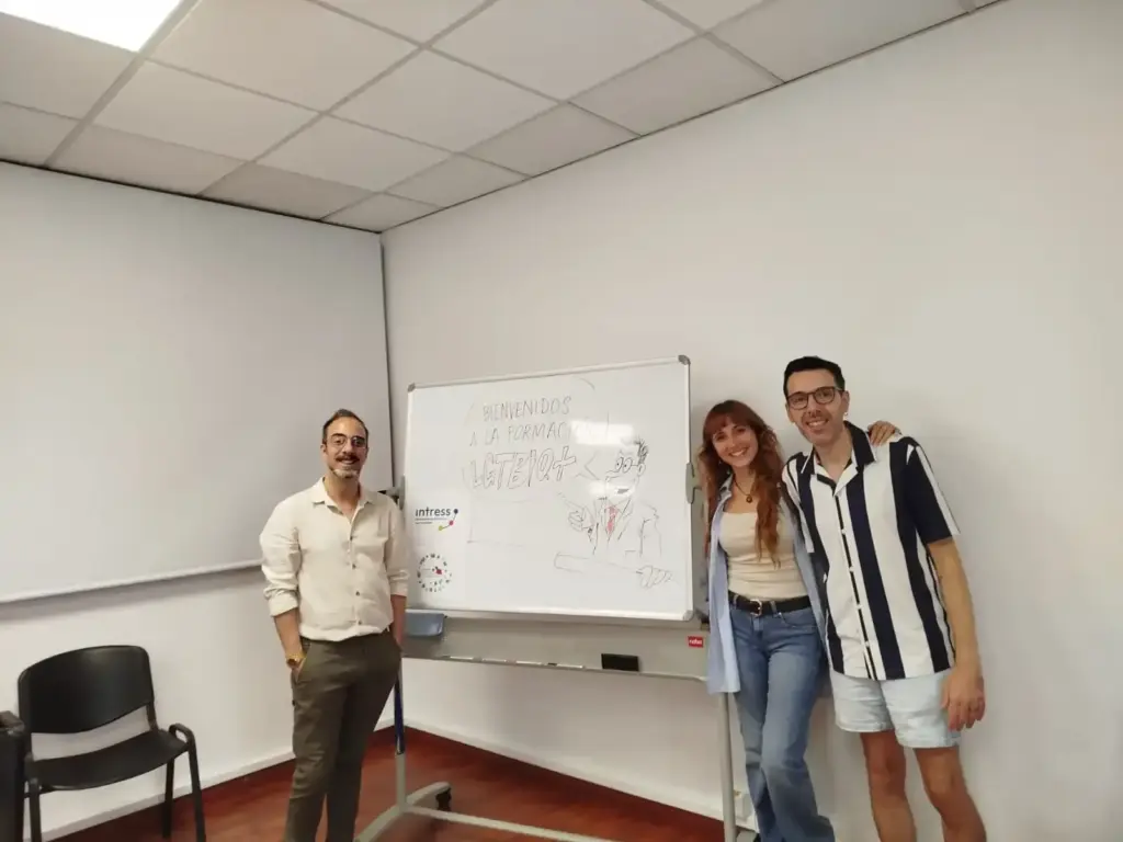 Foto de las personas asistentes a la formación