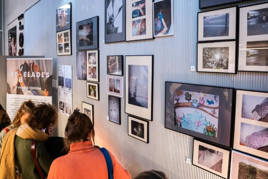 Exposició fotogràfica "Revelades" realitzada per Intress pel 25N